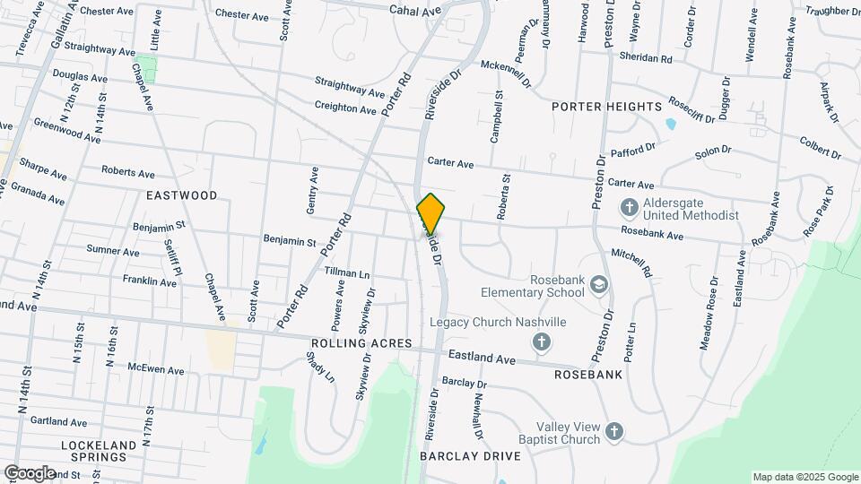 944 Riverside Dr Mapa y Detalles de la Ubicación