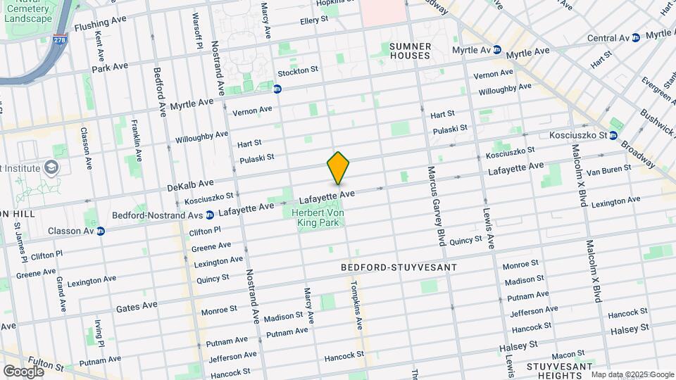 238 Tompkins Ave Map and Location Details