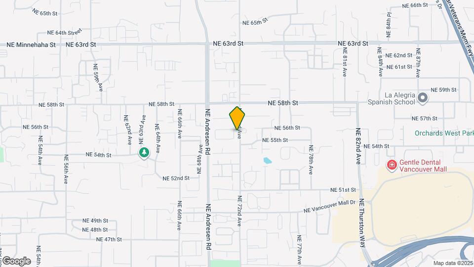 5517 NE 71st Ave Map and Location Details