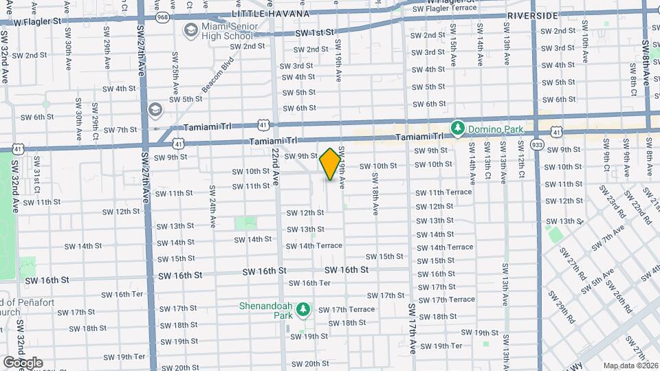 1037 SW 20th Ave Map and Location Details