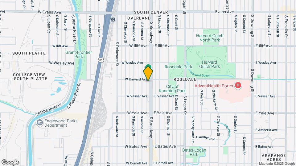 2517 S Broadway Mapa y Detalles de la Ubicación