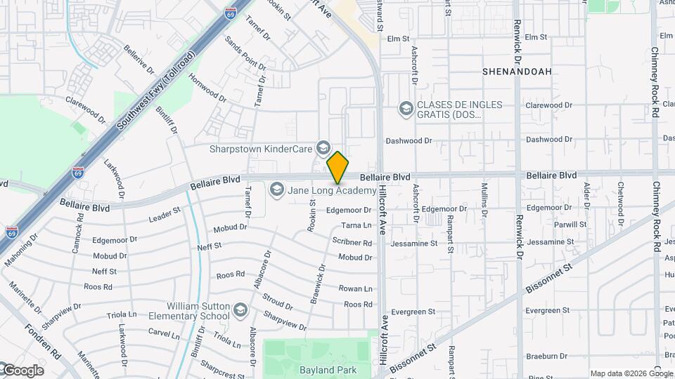 6410 Neff St Map and Location Details