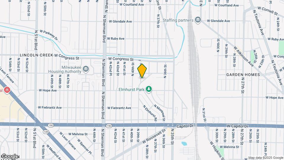 4255 N Sercombe Rd Map and Location Details