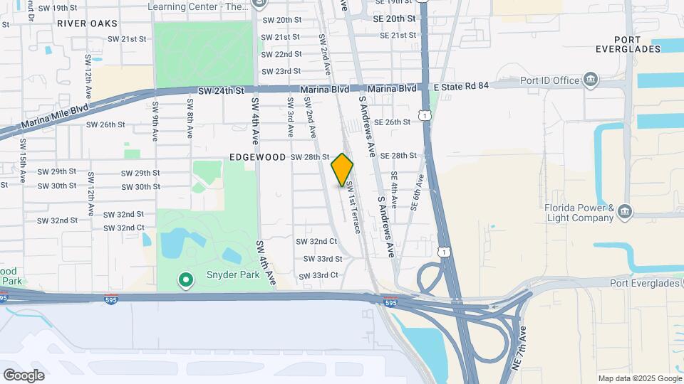 3021 SW 1st Terrace Map and Location Details