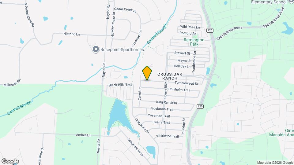 8616 Tumbleweed Dr Map and Location Details