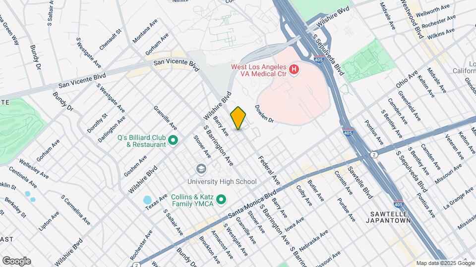 1281 Federal Ave Mapa y Detalles de la Ubicación