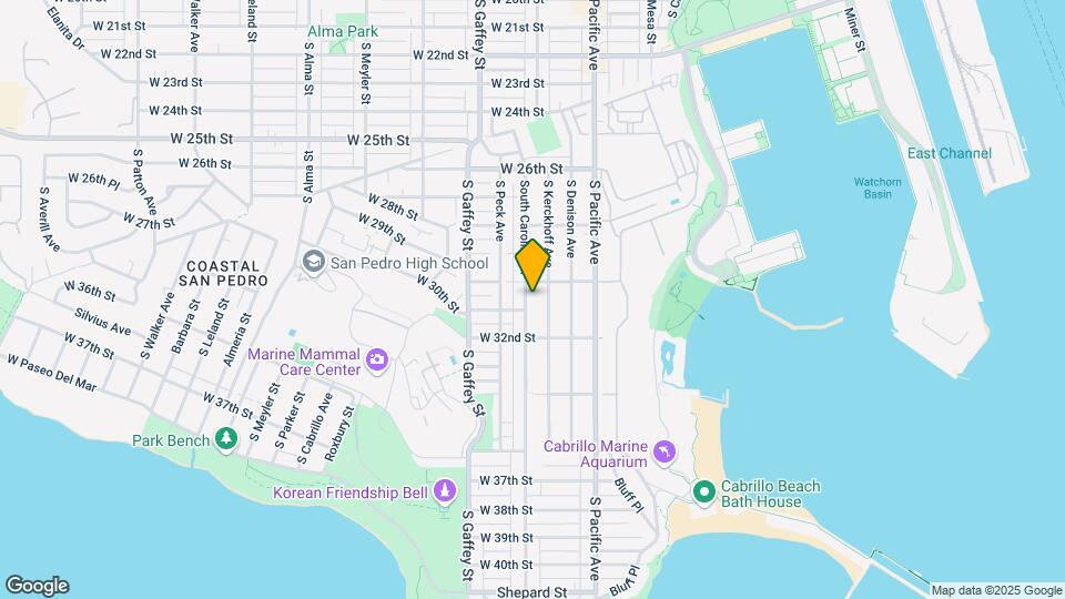 3028 S Carolina St Map and Location Details