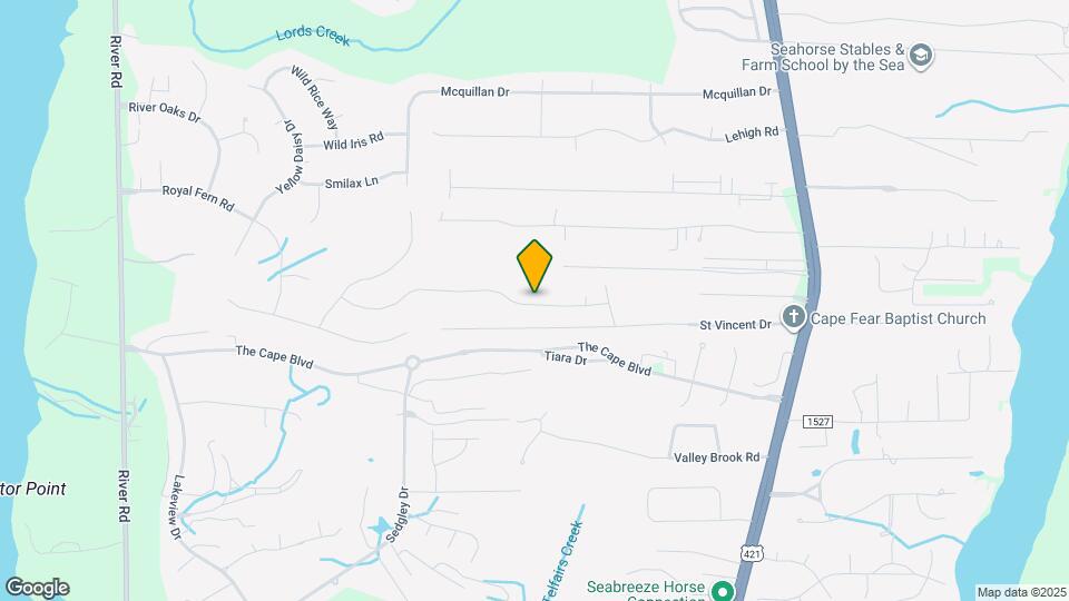 615 Catamaran Dr Map and Location Details