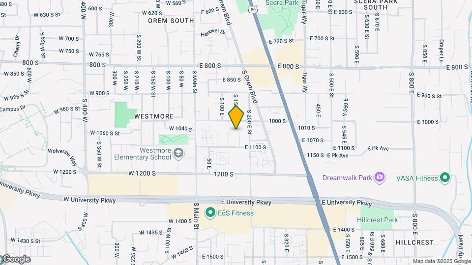 1052 Virginia Cir Map and Location Details