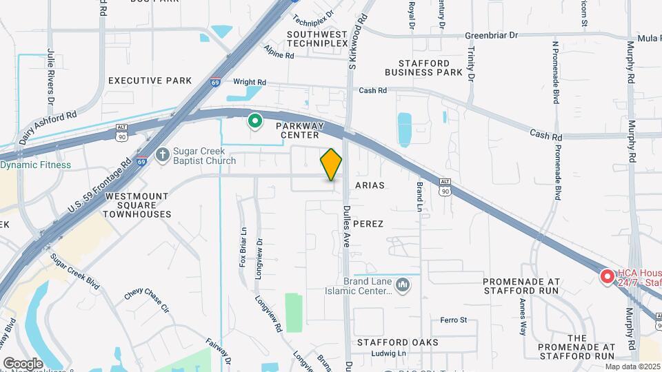 3351 S Sutton Square Map and Location Details