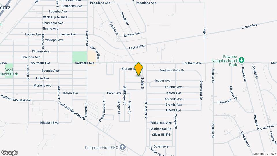 3208 Jennifer Ave Map and Location Details