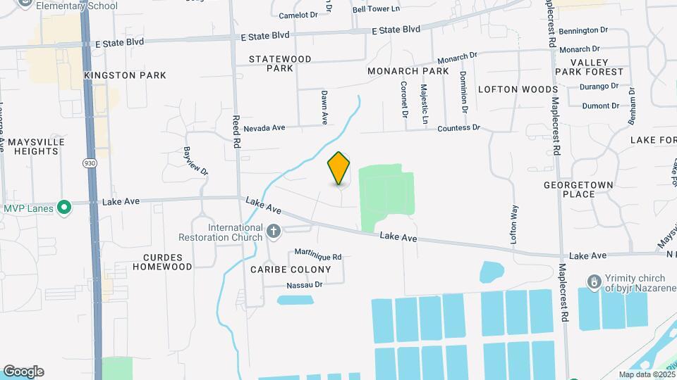 1421-1423 Fieldstone Dr Map and Location Details