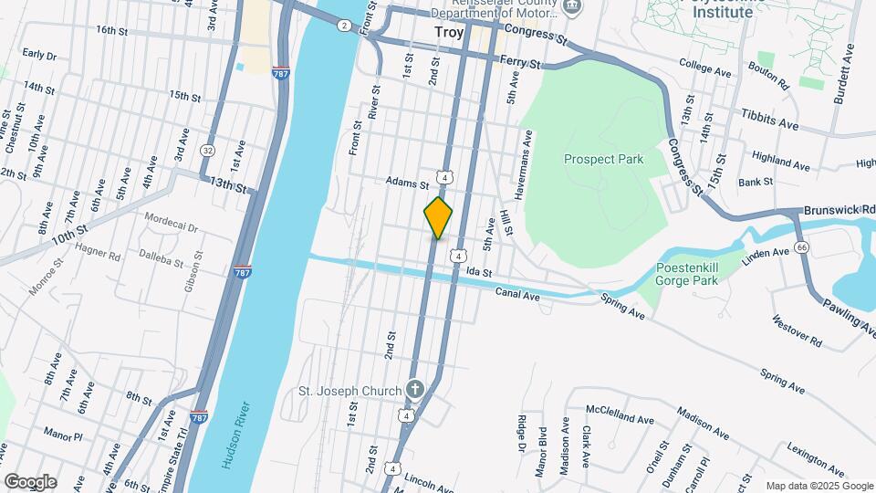 296 3rd St Map and Location Details