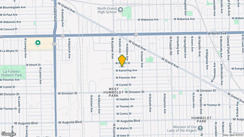 4322 W Kamerling Ave, Unit G07C Map and Location Details