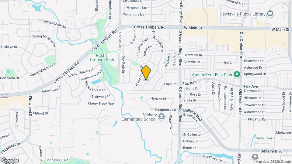 1308 Timber Valley Dr Map and Location Details