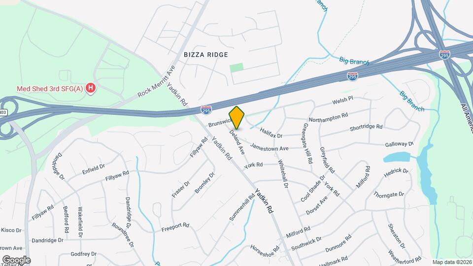 6414 Deland Ave Map and Location Details