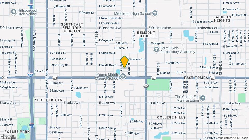 1906 E Ida St Map and Location Details