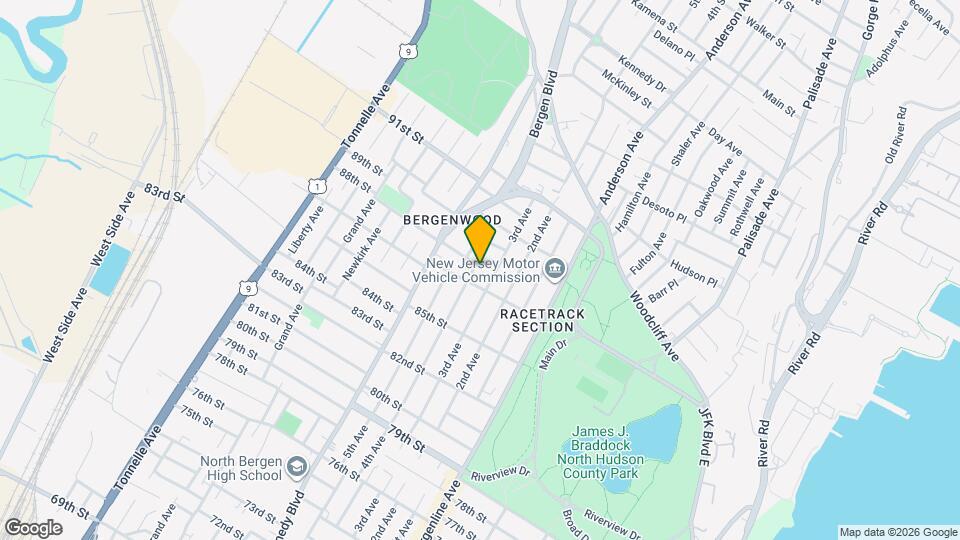 8714 4th Ave, Unit Apartment 2 Map and Location Details