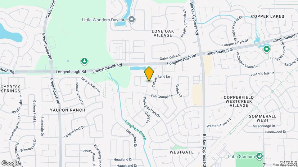 18742 Westgate Park Dr Map and Location Details