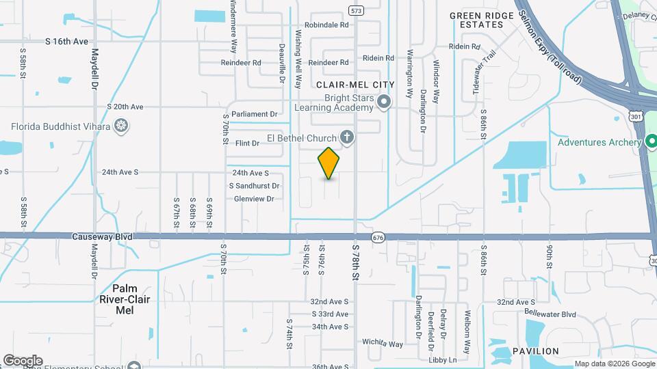 2408 S 76th St Map and Location Details