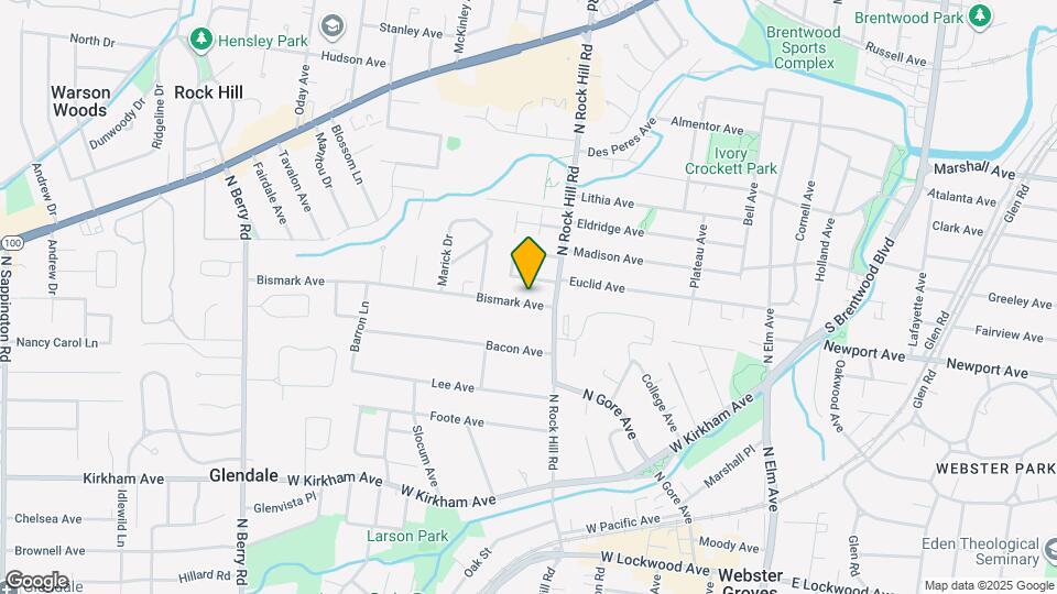 421 Bismark Ave Map and Location Details