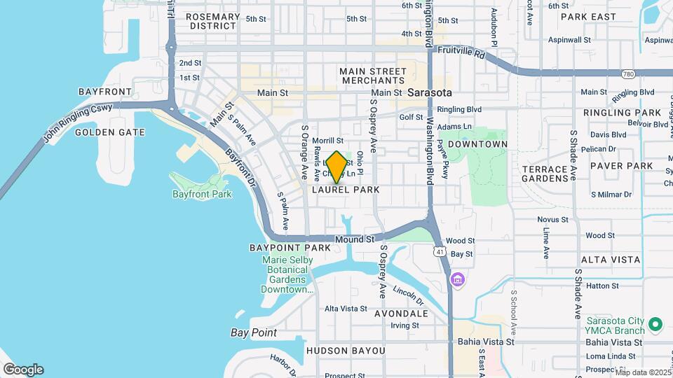 1676 Oak St Mapa y Detalles de la Ubicación