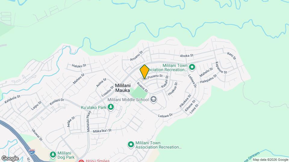 95-1007-1007 Puuanu St Map and Location Details