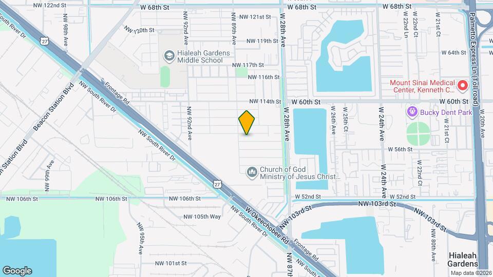 8859 NW 110th Ln Map and Location Details