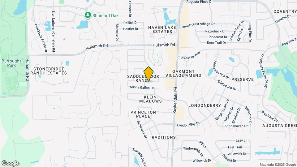 8635 Sweet Pasture Dr Map and Location Details