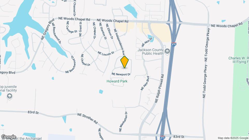 3549-3555 NE Independence Cir Map and Location Details