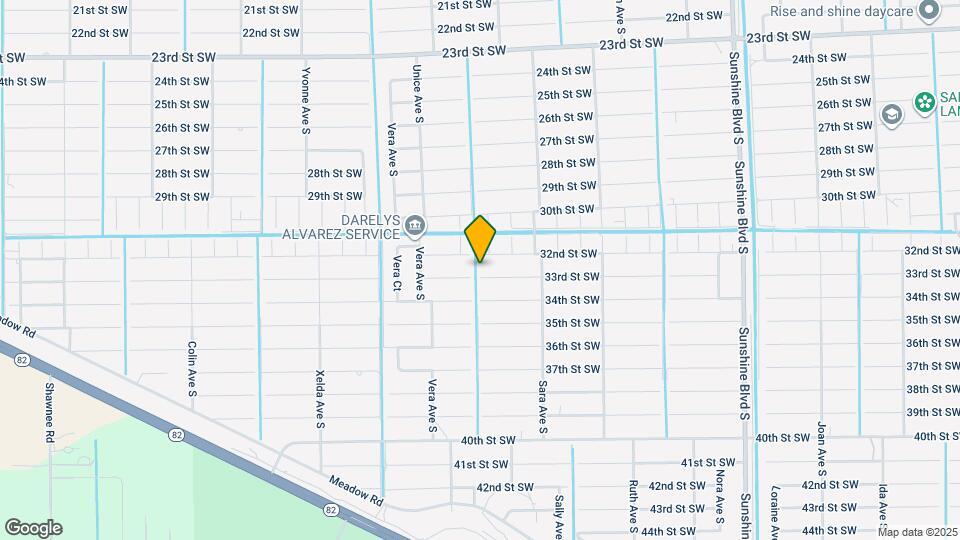 3420 33rd St SW Map and Location Details