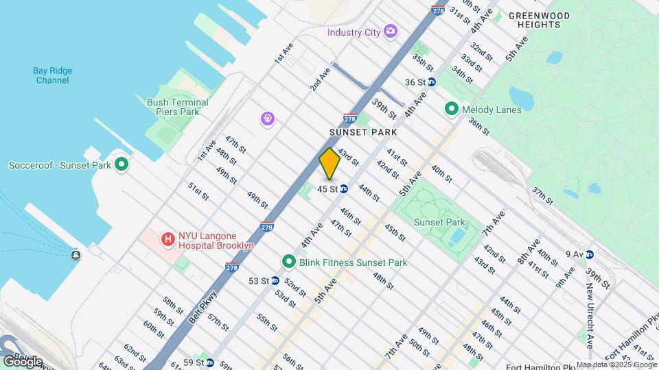 354 45th St Map and Location Details