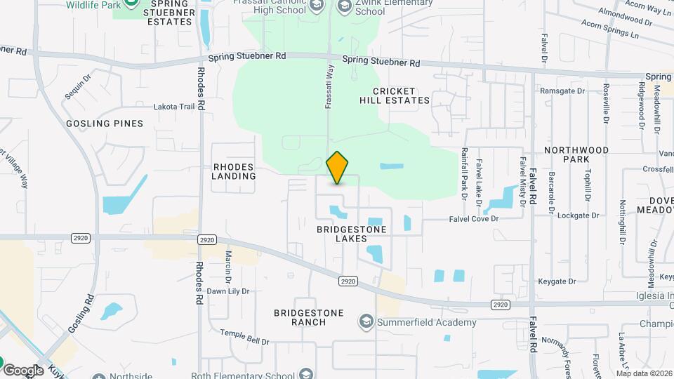 4614 Bridgestone Path Dr Map and Location Details