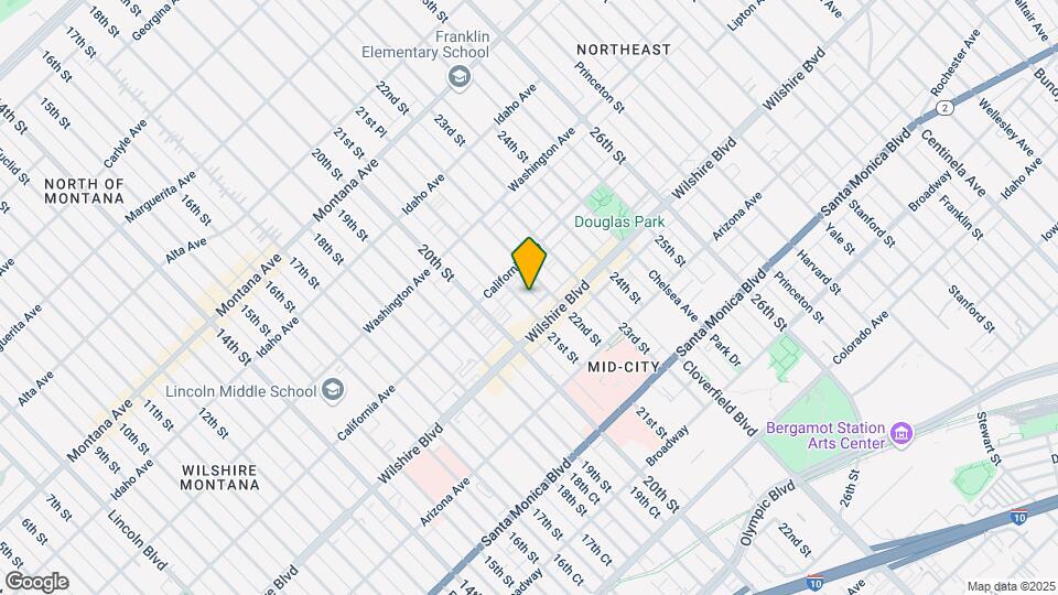 1135 21st St Mapa y Detalles de la Ubicación