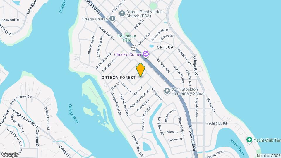 4646 Martingale Rd Map and Location Details