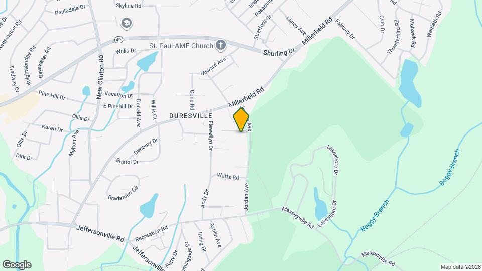 202 Topaz Ln Map and Location Details