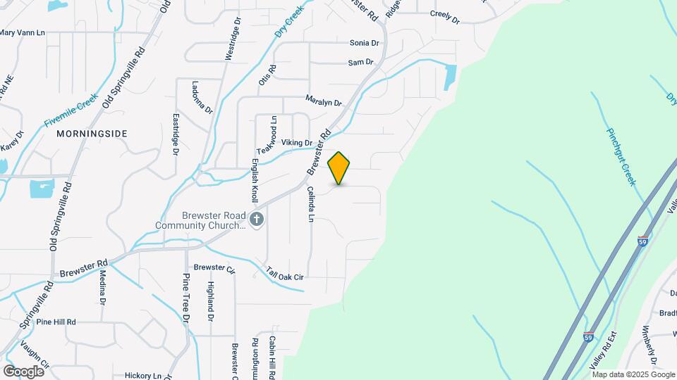 1719 Annendale Dr Map and Location Details