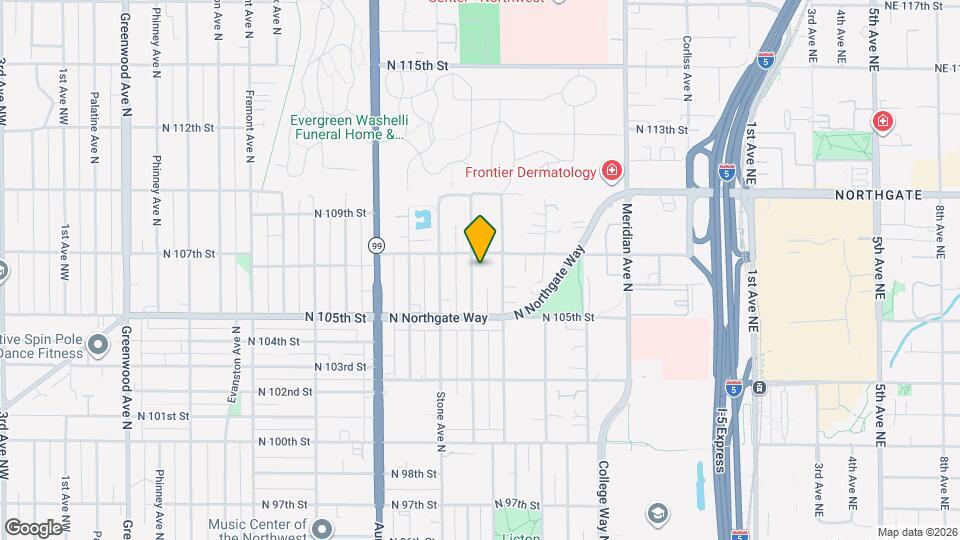 10546 Interlake Ave N Map and Location Details