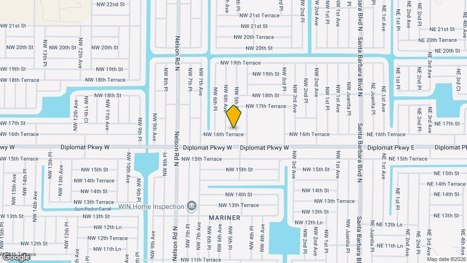 1618 NW 5th Pl Map and Location Details