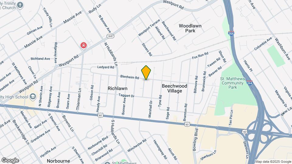 223 Merriman Rd Map and Location Details