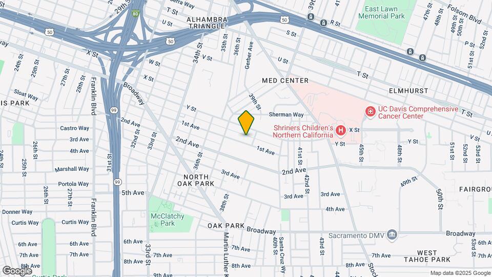 3809 1st Ave Map and Location Details