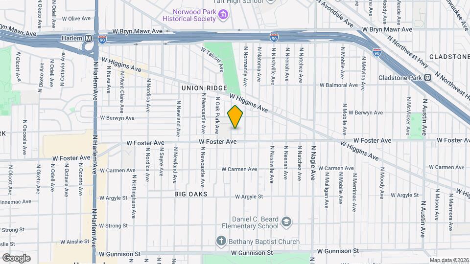 5219 N Rutherford Ave, Unit 1 Mapa y Detalles de la Ubicación