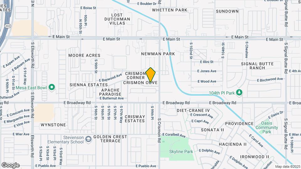 9936 E Birchwood Ave-Unit -1 Map and Location Details