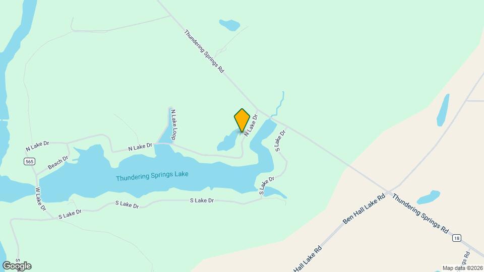 1116 N Lake Dr Map and Location Details