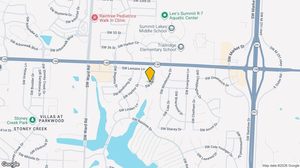 3800 SW Harbor Cir Map and Location Details
