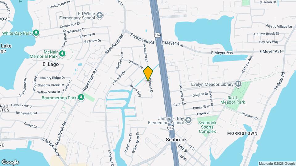 2601 Broussard Ct Map and Location Details