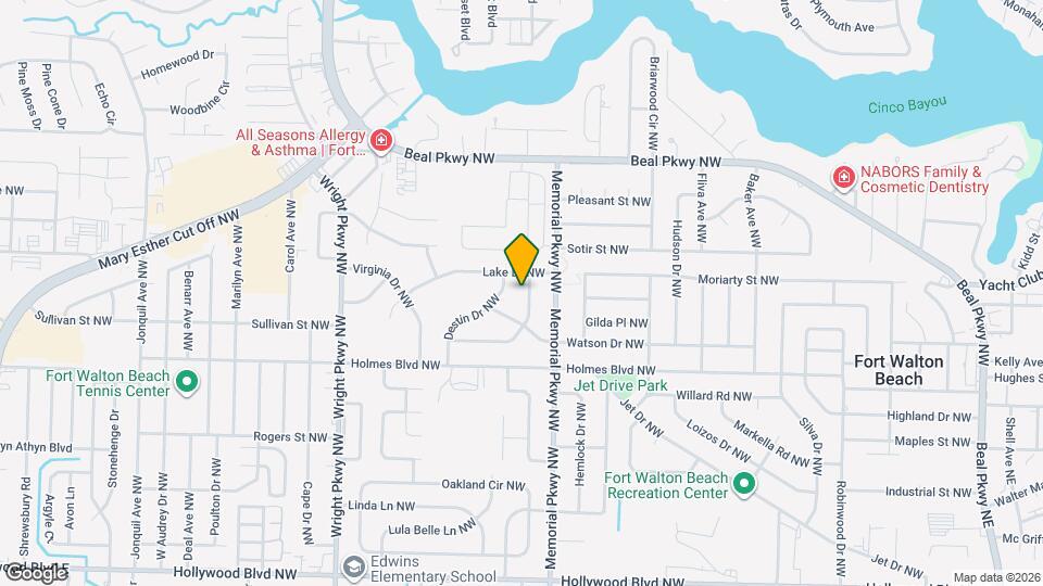 305 Leah Miller Dr NW Map and Location Details