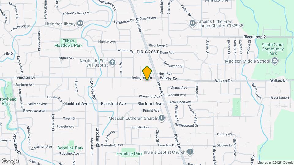 90 Irvington Dr Map and Location Details