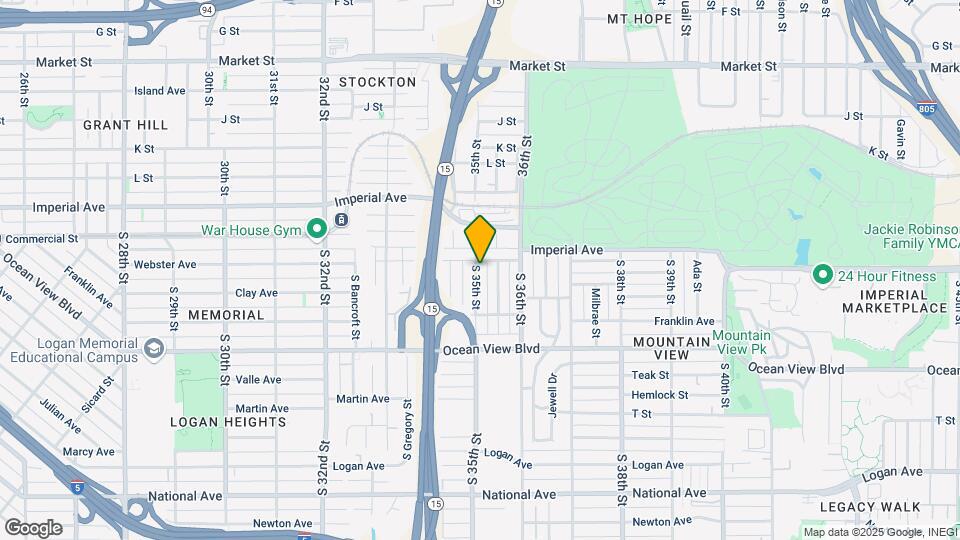 219-229 S 35th St Map and Location Details