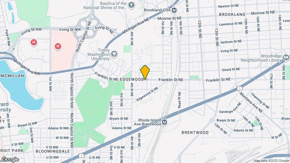 515 Franklin St NE Map and Location Details